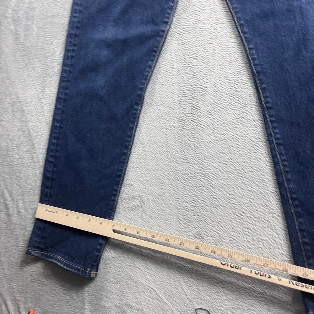 Peter Manning Five Eight New York Slim Fit Jeans Mens‎ 34W 28L Dark Wash Blue